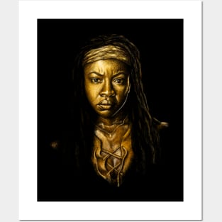 Michonne Golden Posters and Art